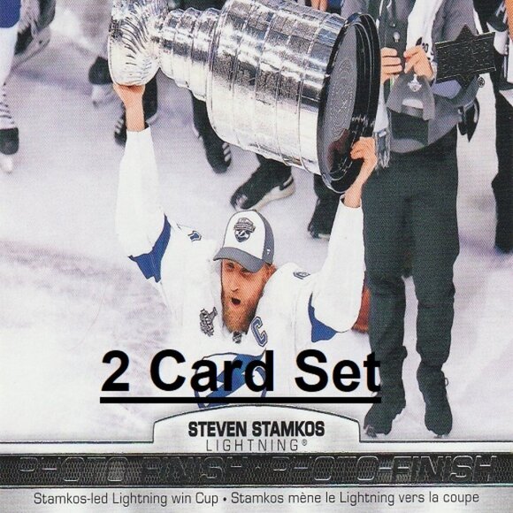 Steven Stamkos Tampa Bay Lightning NHL Hockey Card Collection - 2 Card Set - Picture 1 of 3